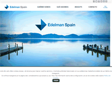 Tablet Screenshot of edelman.es