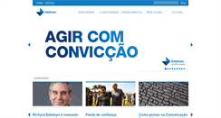 Desktop Screenshot of edelman.com.br